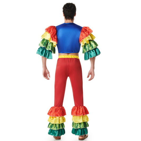 Costume da Rumbero multicolore per uomo