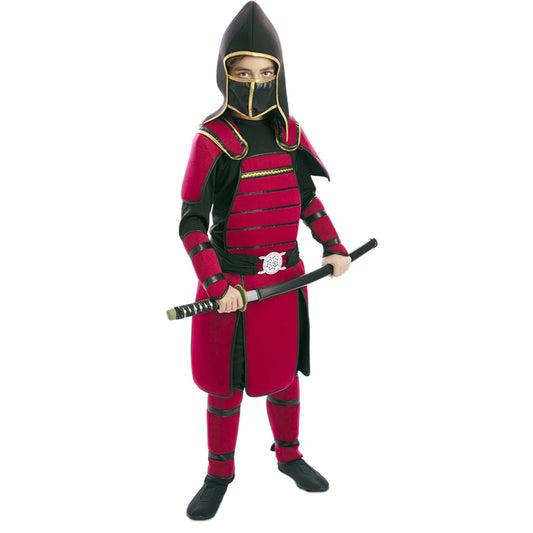 Costume da Samurai Rosso per bambino