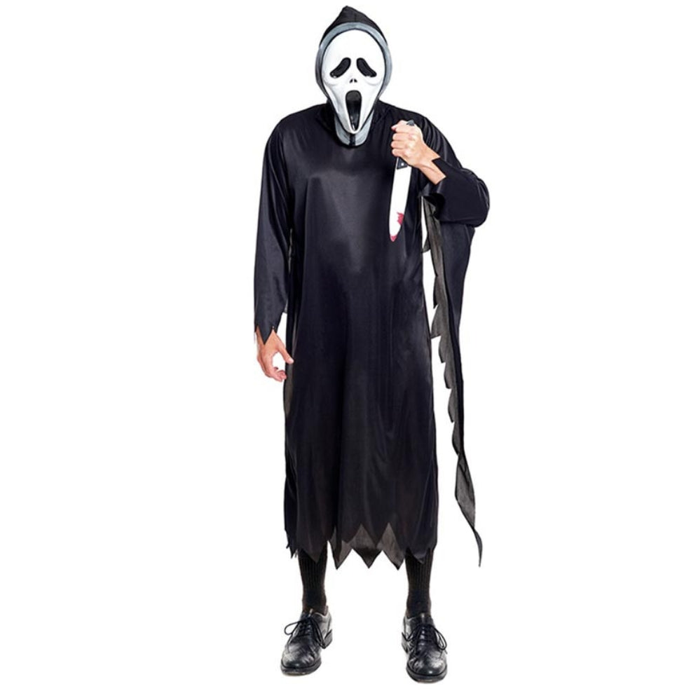 Costume da Scream Nero per adulti