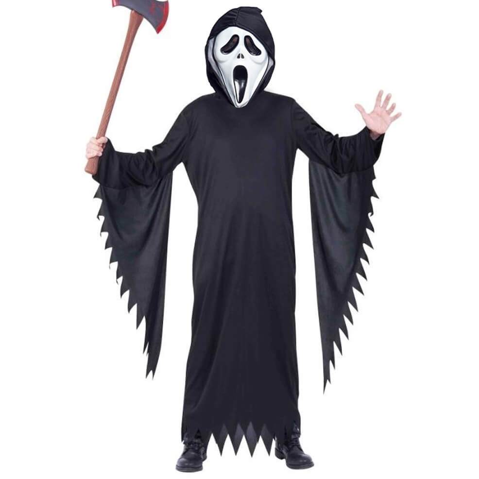 Costume di Scream nero per bambino