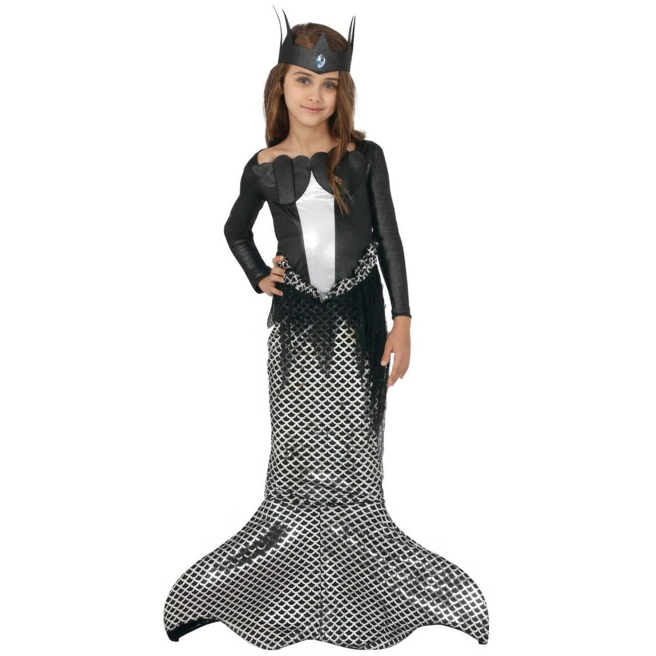 Costume da Sirena Zombie per bambina