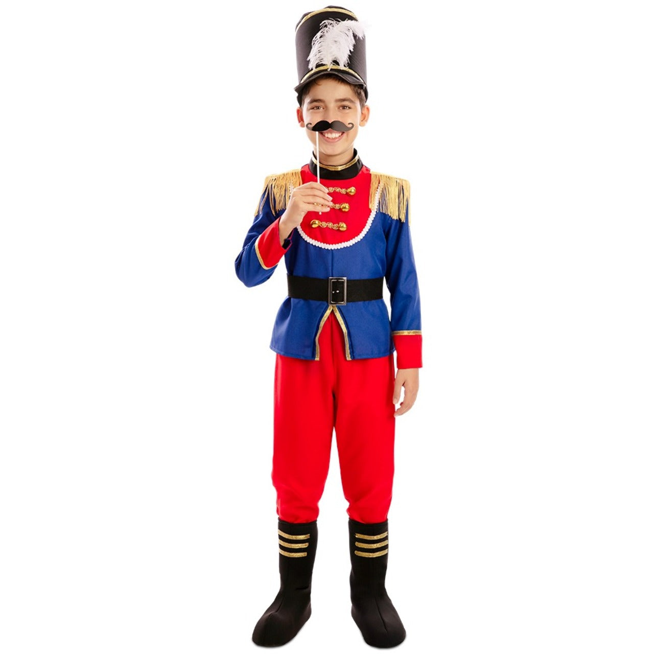 Costume da Soldato Schiaccianoci con frange per bambini