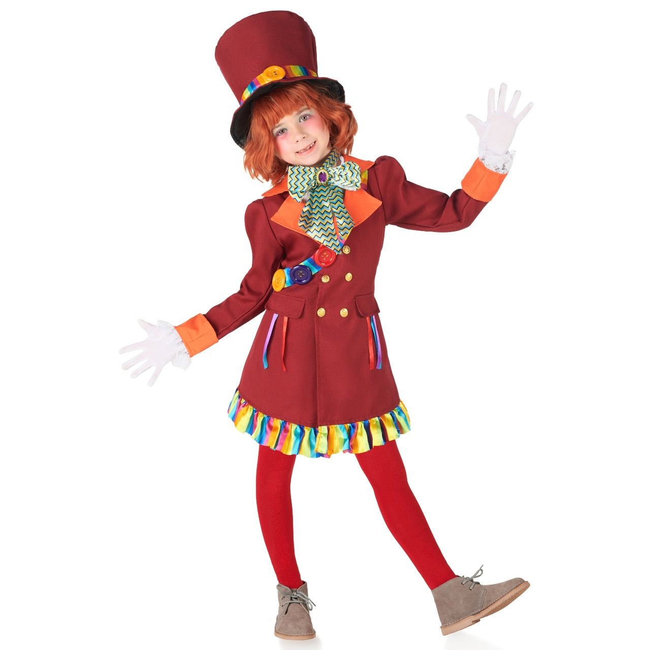 Acqusita online costume da Cappellaio Matto colorato infantile