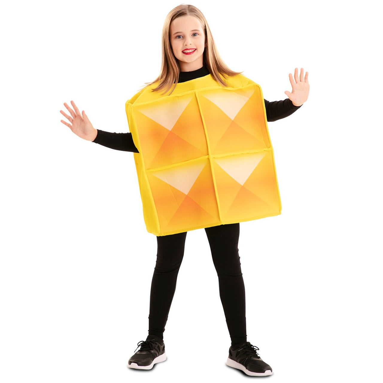 Costume da Tetris giallo per bambini