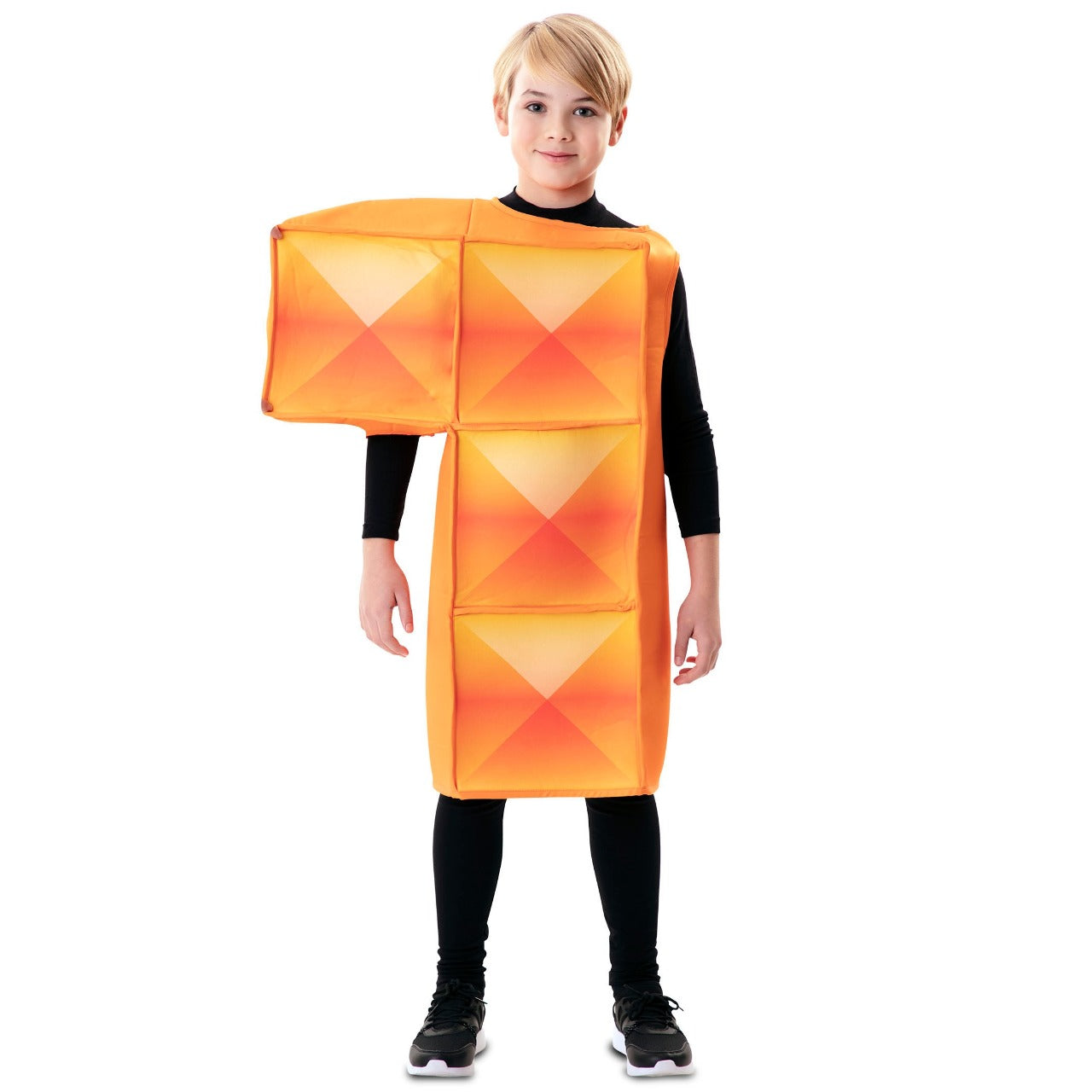 Costume da Tetris arancione per bambini
