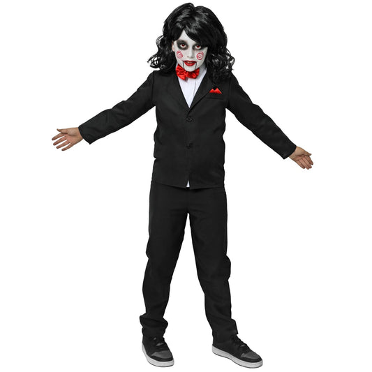 Costume di Burattino Billy Saw per bambino