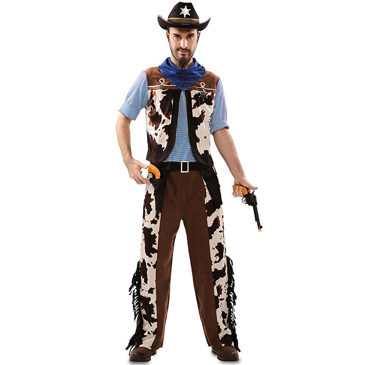Costume da Cowboy dell'ovest per adulto