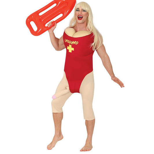 Costume da Baywatch Eccitato per uomo
