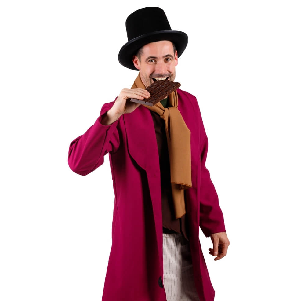 Costume Willy Wonka deluxe per uomo