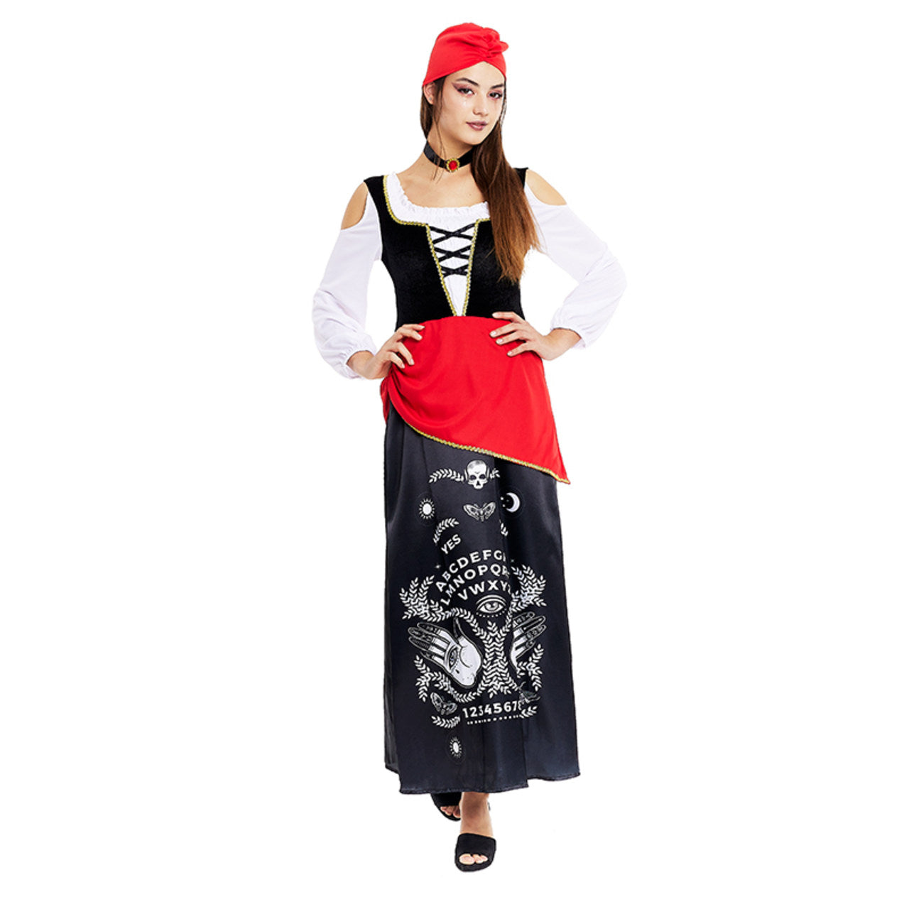 Costume da Zingara Sinistra per donna