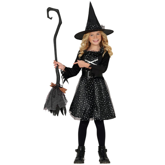 Scopa da Strega Nera Smontabile