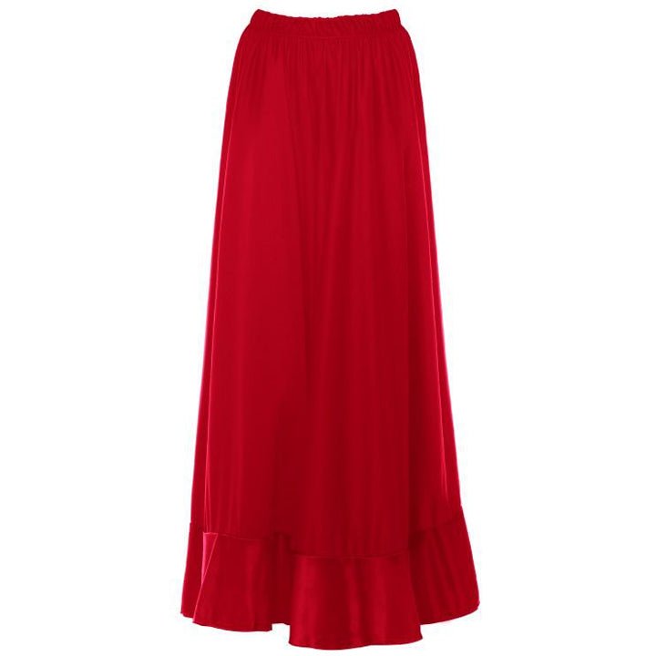Gonna Flamenca rossa per donna