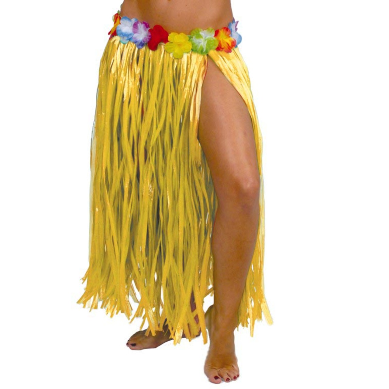 Gonna Hawaiana Gialla Lunga