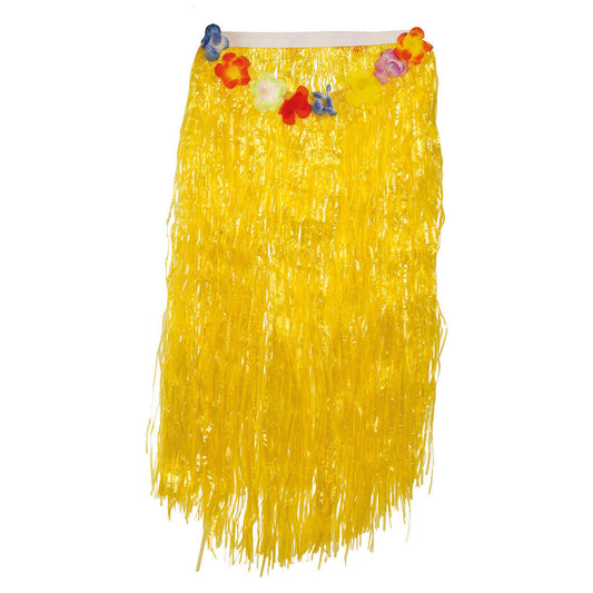 Gonna Hawaiana Gialla Lunga