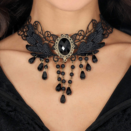 Collana Gotica Ricamata