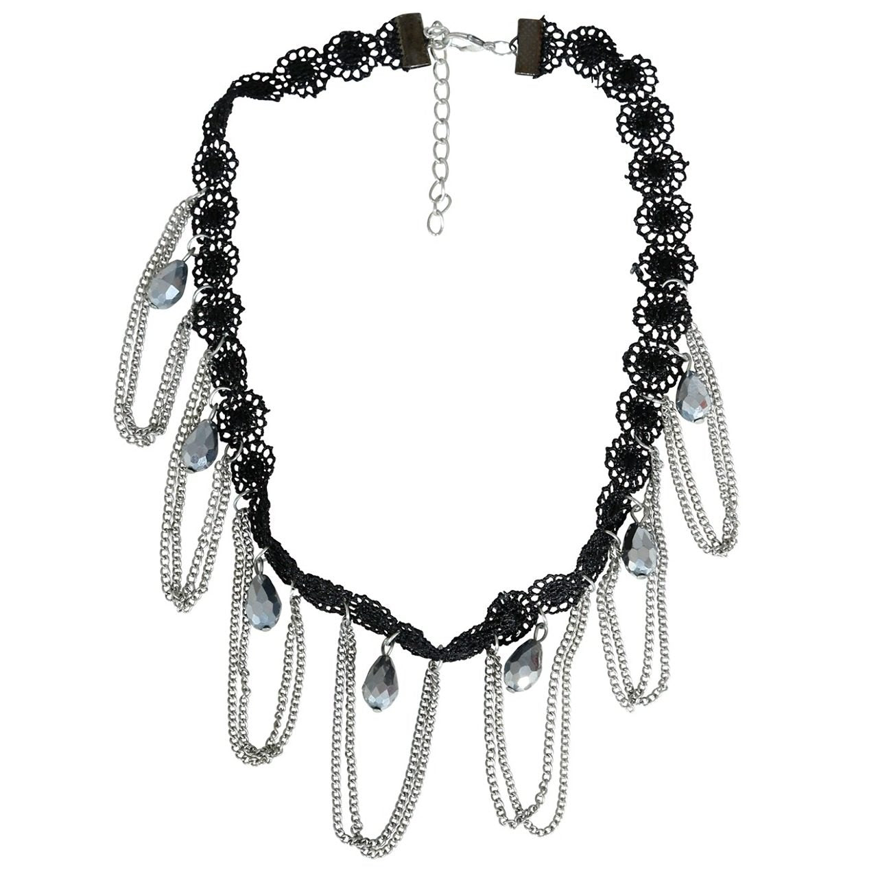 Girocollo Gotico Argentato