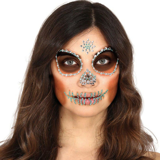 Gemme Adesive Glitter Catrina Calavera