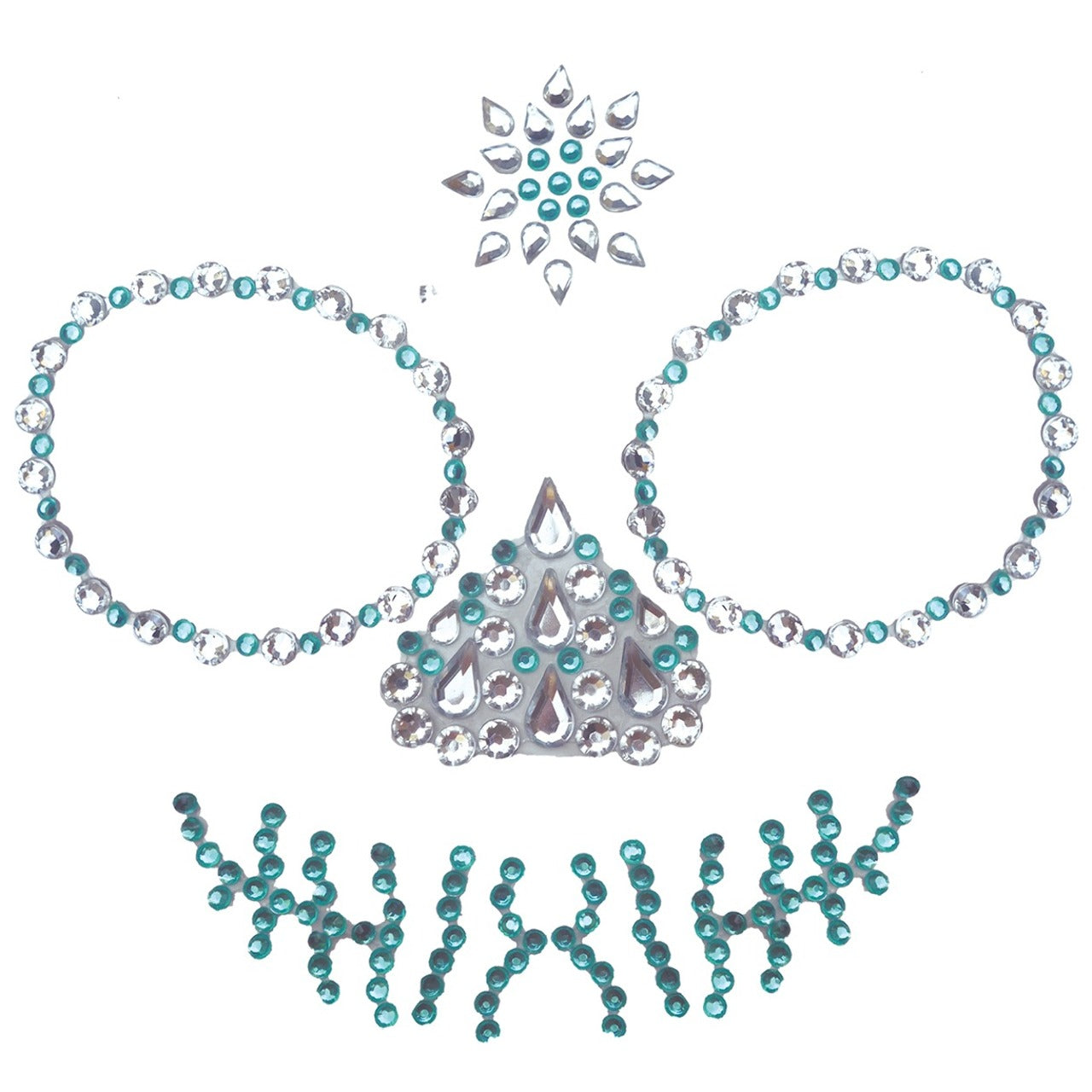 Gemme Adesive Glitter Catrina Calavera