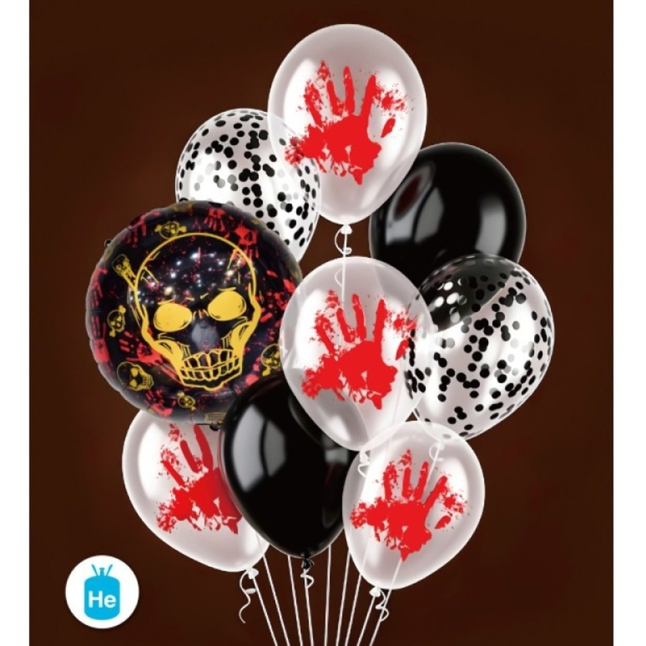 Palloncini Halloween assortiti