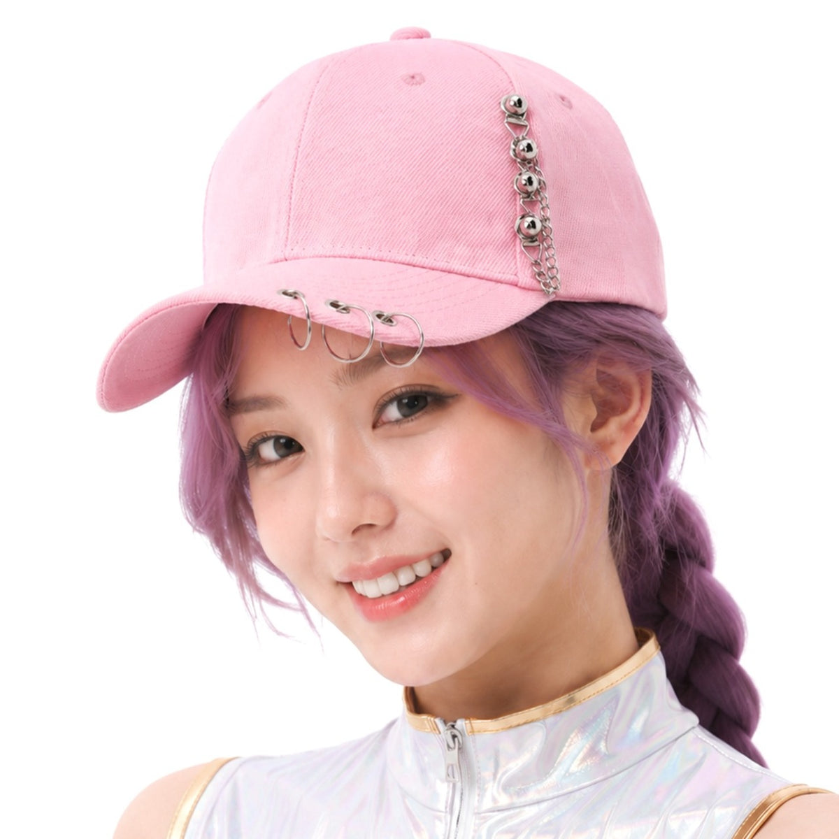 Cappellino Rosa K-Pop