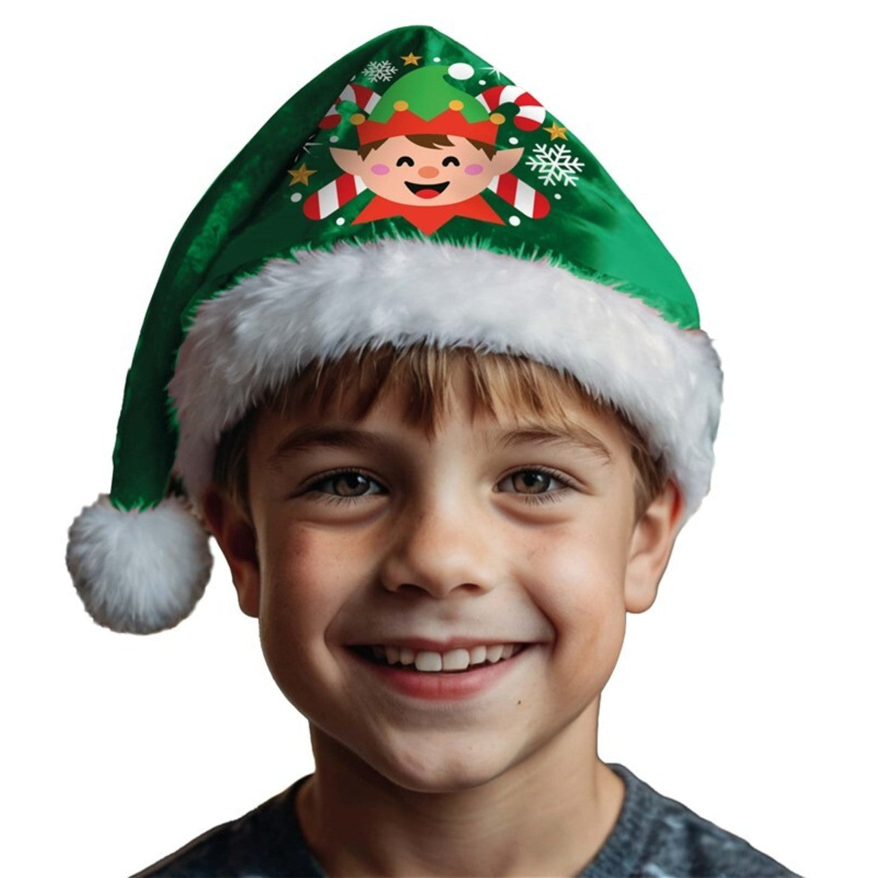 Cappello da Elfo Decorato per bambini