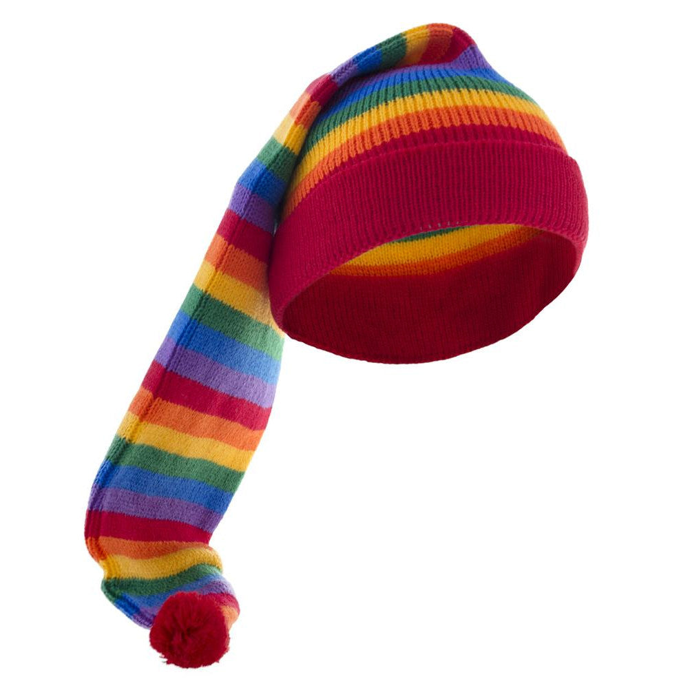 Cappello lungo multicolore