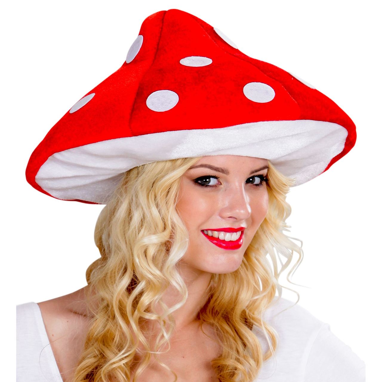 Cappello da Fungo Rosso