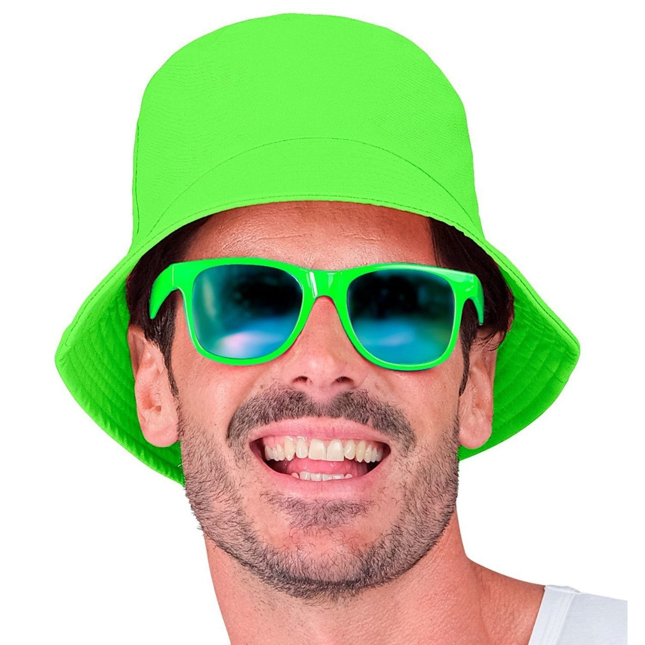 Berretto verde fluo