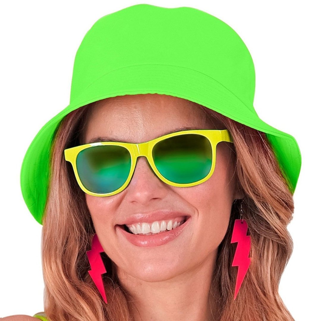 Berretto verde fluo