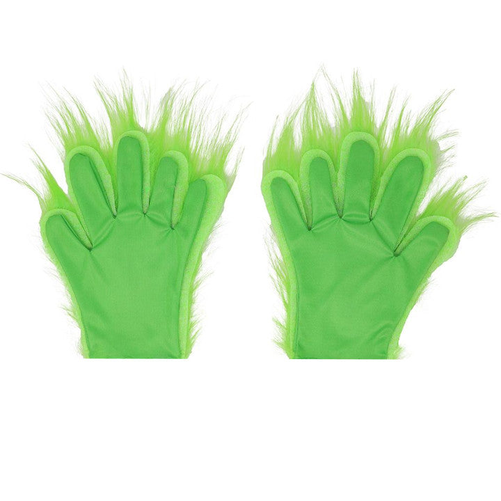Guanti da Elfo Grinch Verde