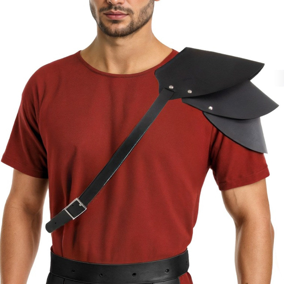 Spallaccio da Gladiatore Romano Nero