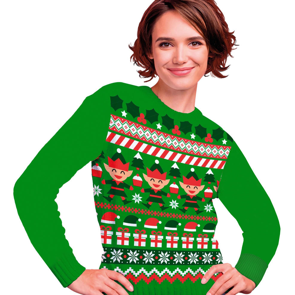Maglioni di Natale Elfo per gruppi