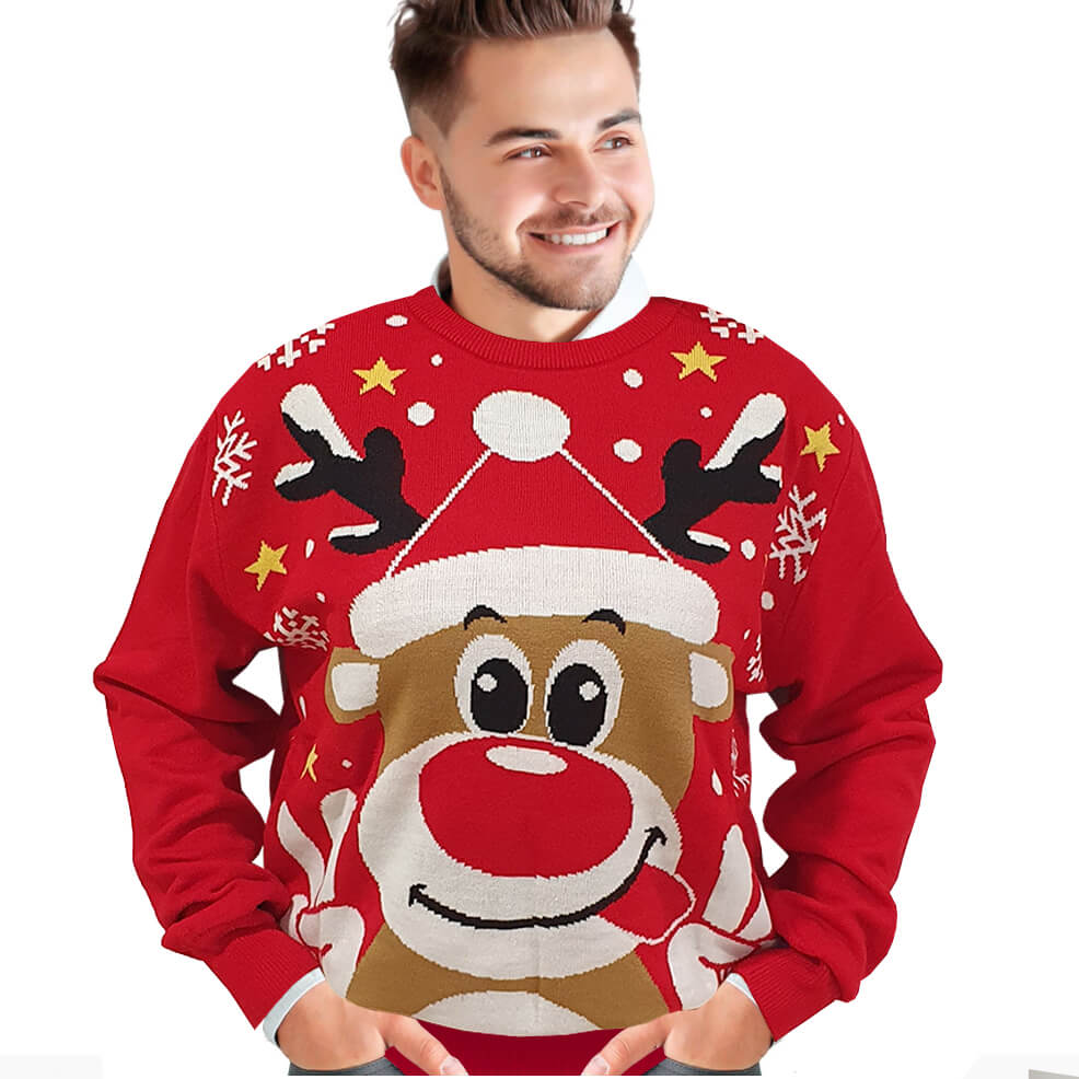Ordina Maglietta da donna a tema 'renna di natale rudolph - renna di natale' online Ordina Maglietta da donna a tema 'renna di natale rudolph - renna di natale' online
