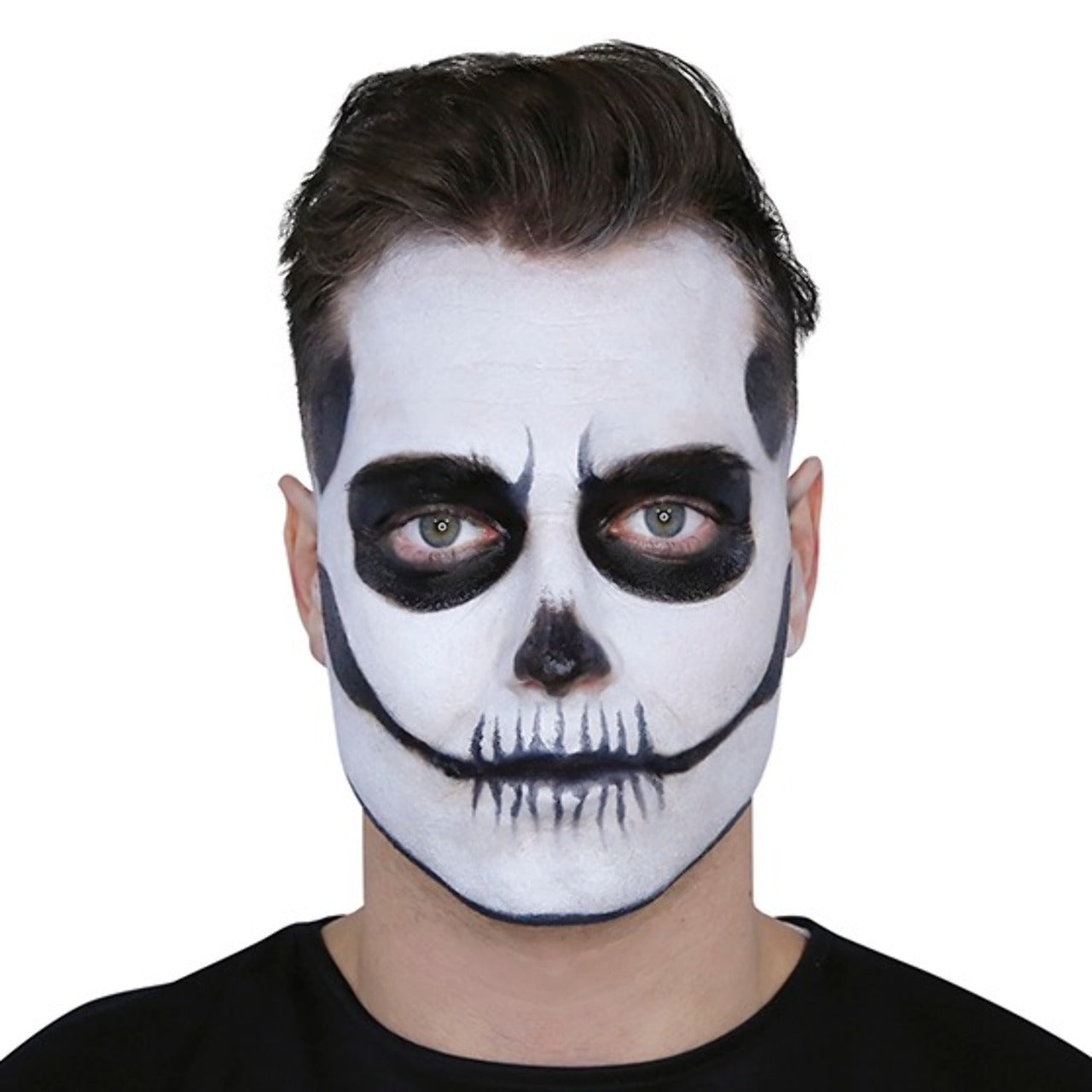 Kit Trucco Scheletro Bianco e Nero
