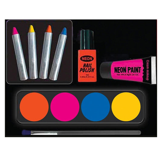 Kit trucco fluorescente