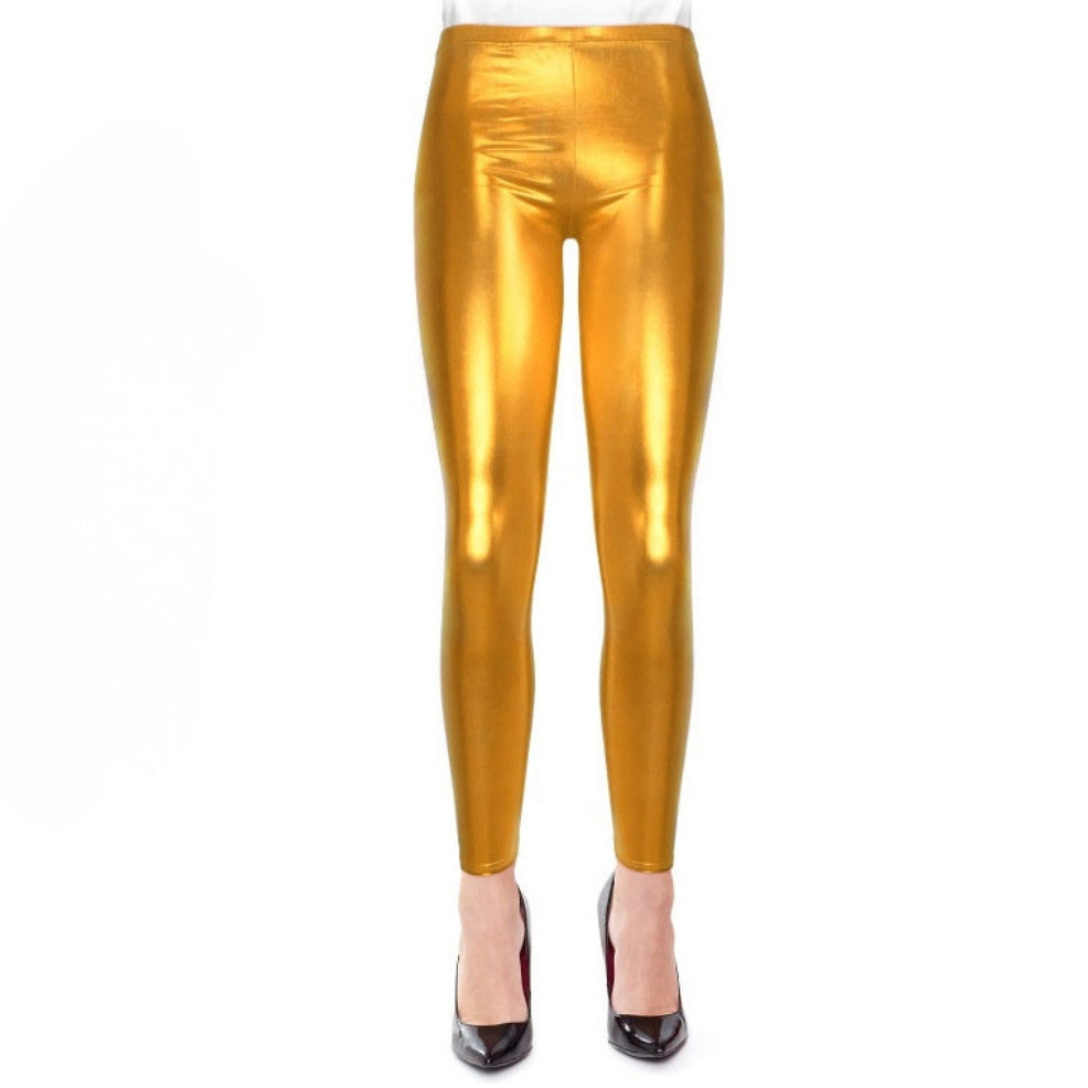Leggings Dorato Metallizzato per adulti