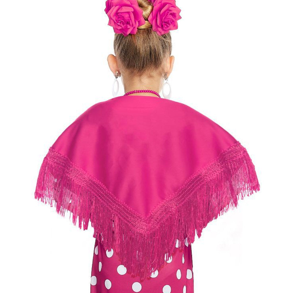 Scialle per bambini fucsia