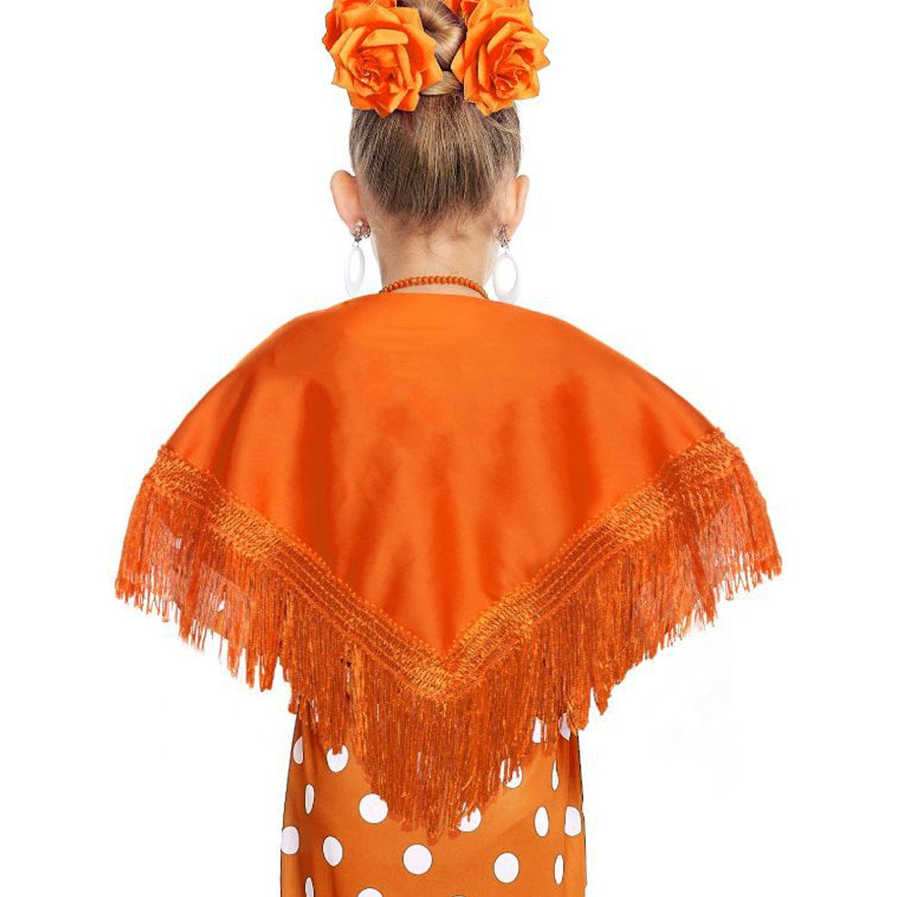 Scialle arancione per bambini