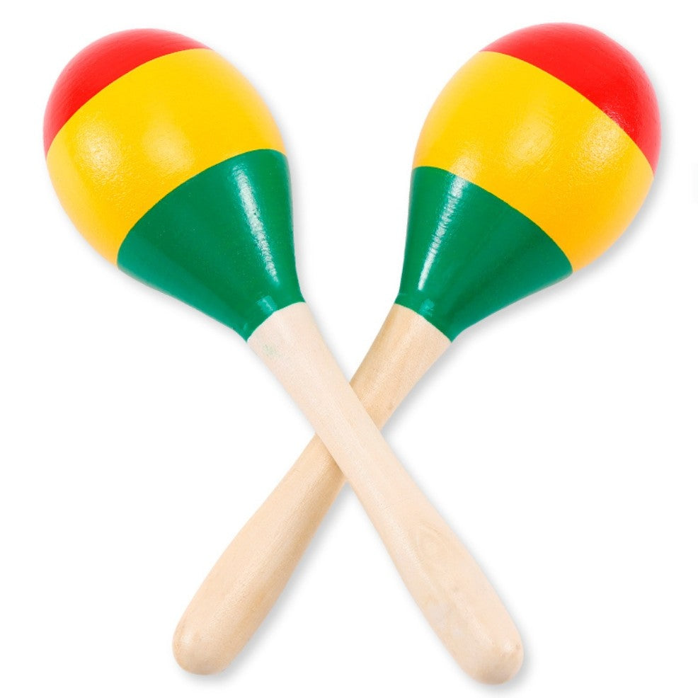 Maracas di Legno Colorate