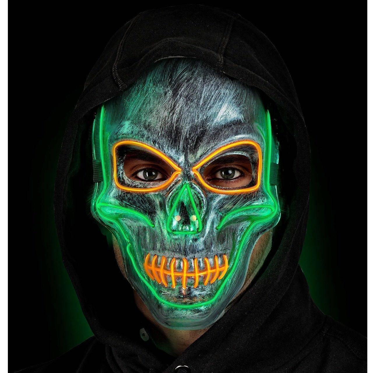 Maschera da Teschio LED