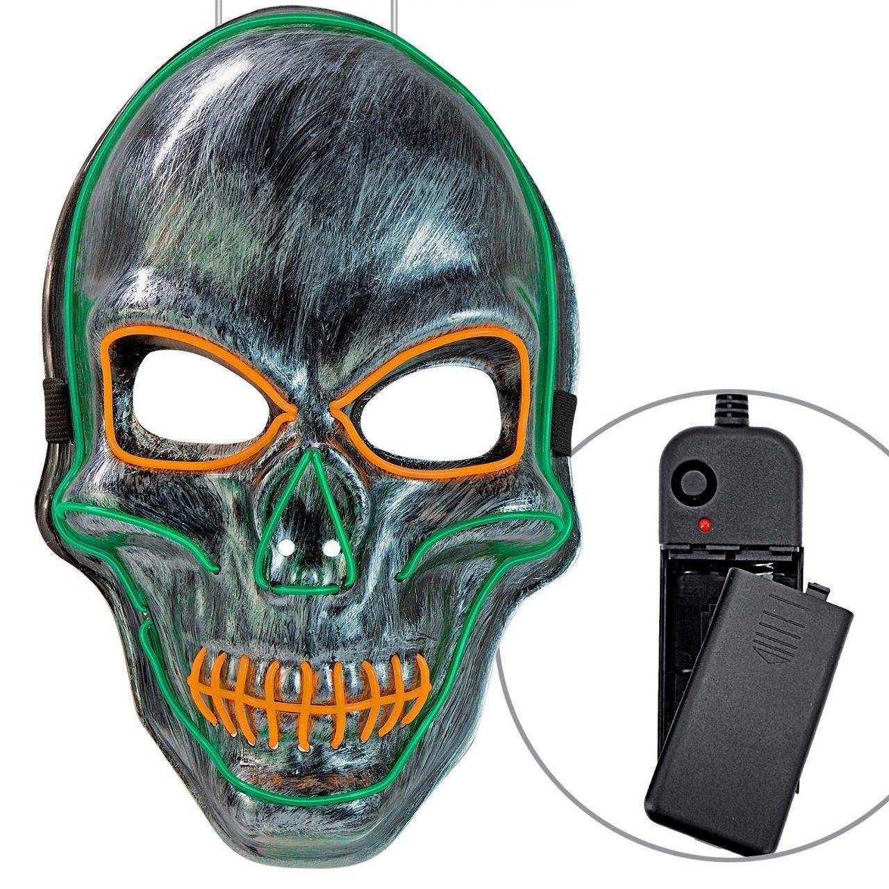 Maschera da Teschio LED