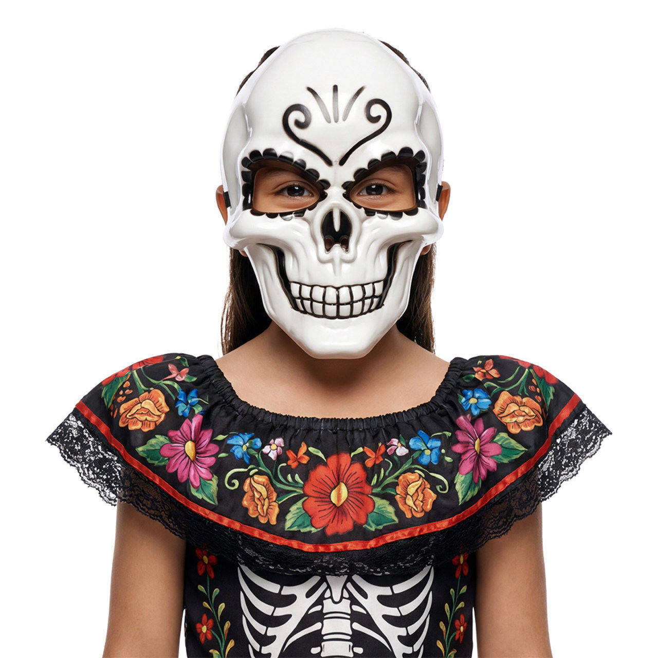 Maschera da Catrina bianca