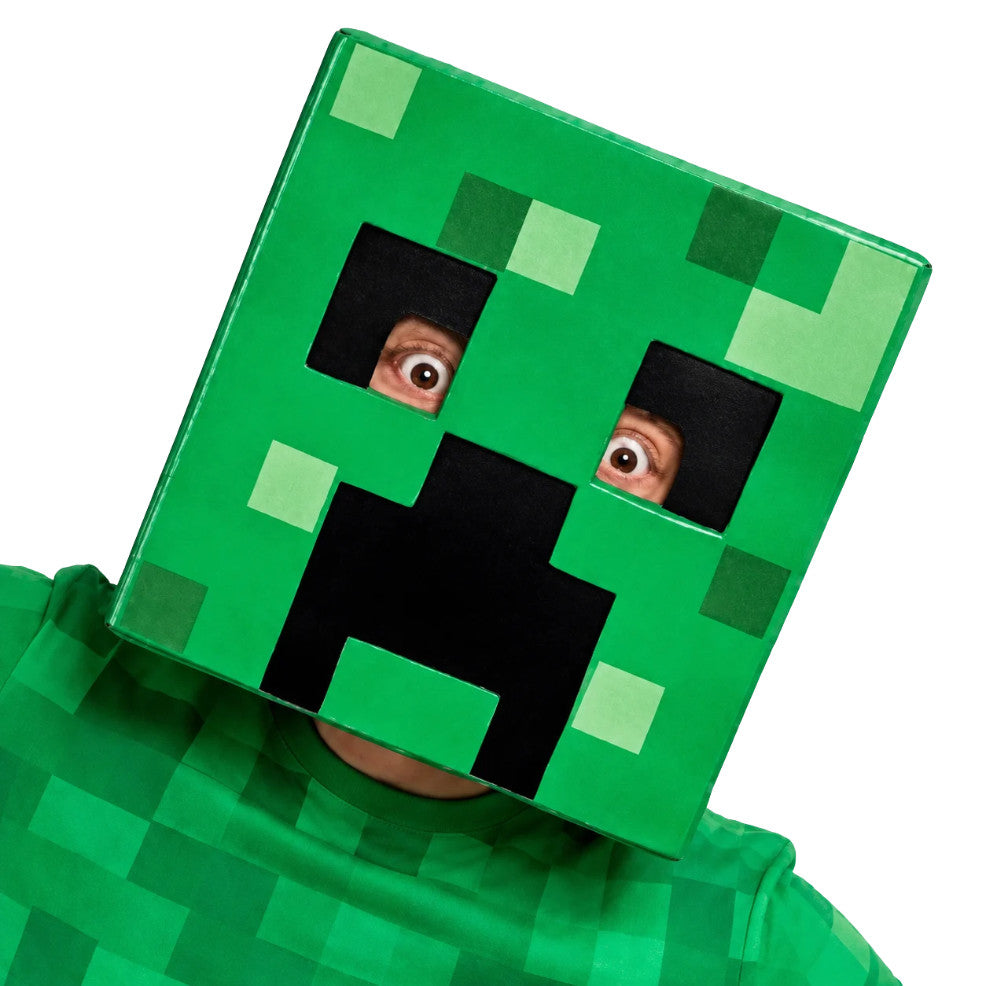 Maschera da Creeper Minecraft™ per bambino