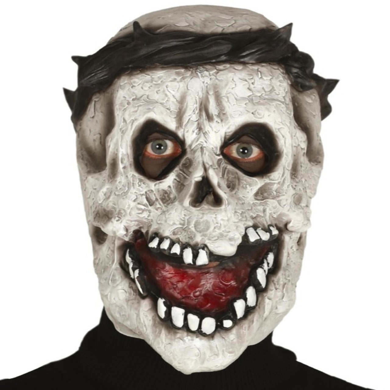 Maschera in lattice con Teschio crocifisso
