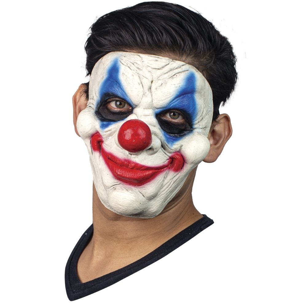 Maschera in lattice da Pagliaccio Joker Sorridente