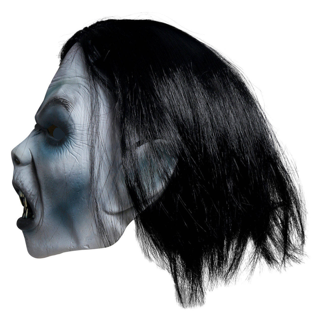 Maschera in lattice da Vampiro con capelli