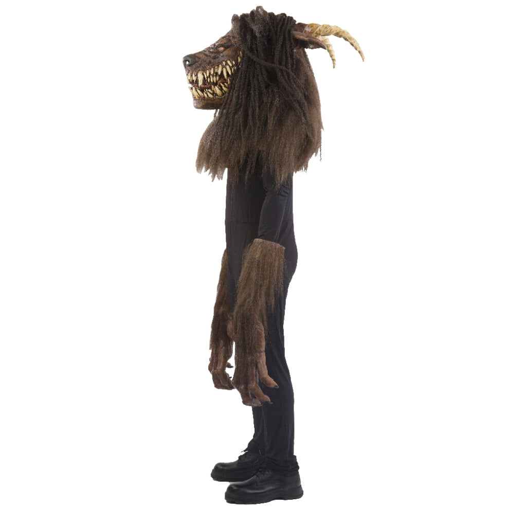 Maschera in lattice da lupo mannaro Ringhiante