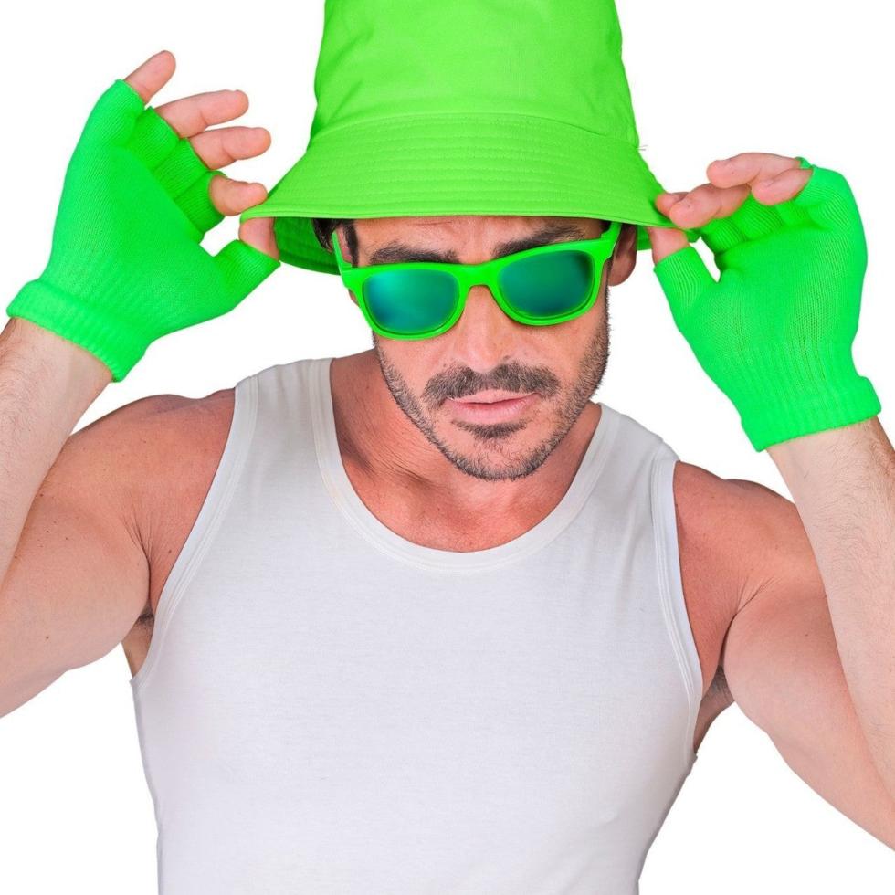 Guanti verde fluo