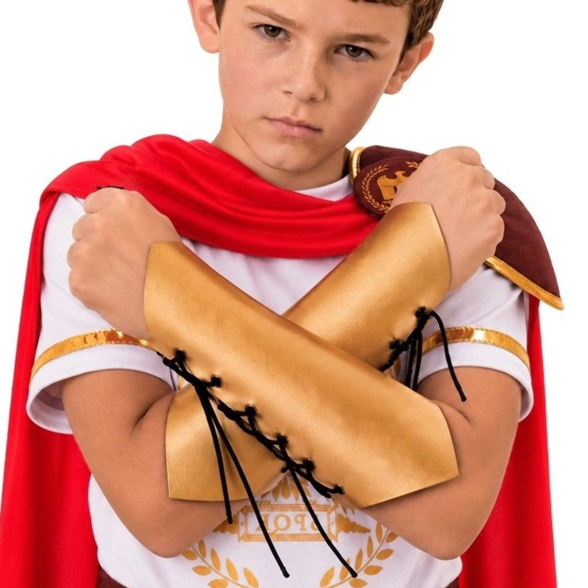 Polsini dorati gladiatore bambino