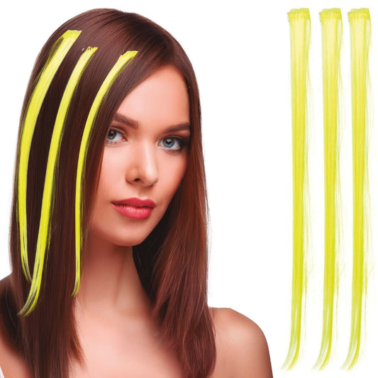 Pack di 3 Ciocche Gialle